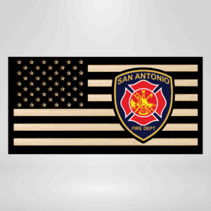 San Antonio Fire Department Plaque