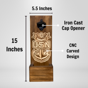 Master Chief Petty Officer Bottle Opener