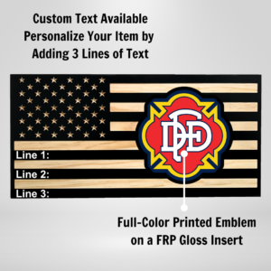 Dallas Fire Department Plaque