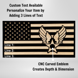 Hap Arnold Wings Military Plaque