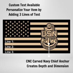 Navy Chief – Military Plaque