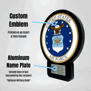 Custom Squadron Award Plaque