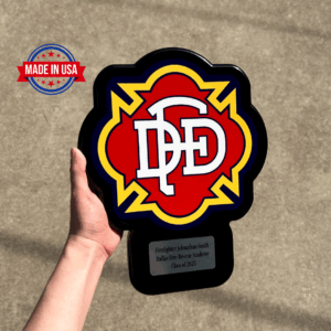 Dallas Fire Department Award Plaque