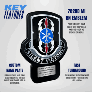 782nd Military Intelligence Award Plaque