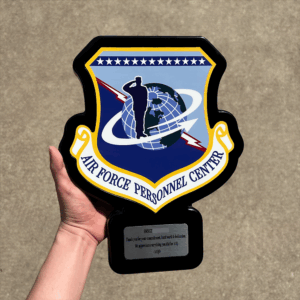 USAF Personnel Center Award Plaque