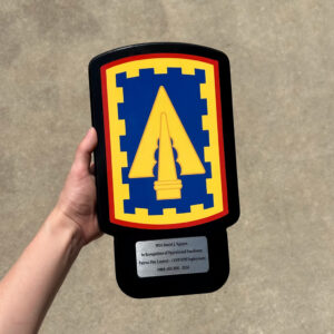 108th ADA Brigade Award Plaque