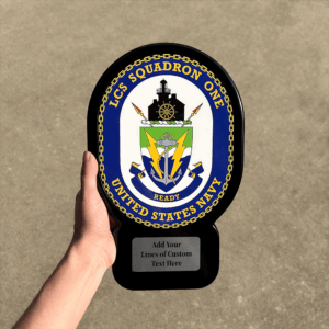 LCS Squadron One Award Plaque