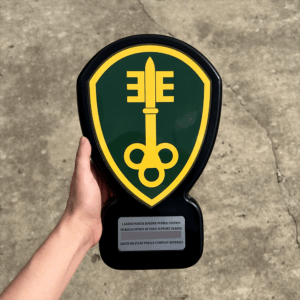 300th MP BDE Award Plaque