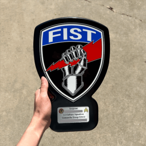 FIST Field Artillery Plaque